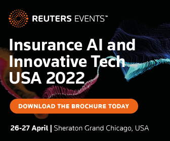 Insurance AI & Innovative Tech USA 2022 organized by Reuters Events