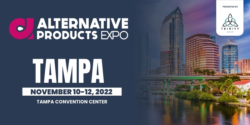 Alternative Products Expo- Tampa Nov 10-12, 2022 organized by Alternative Products Expo