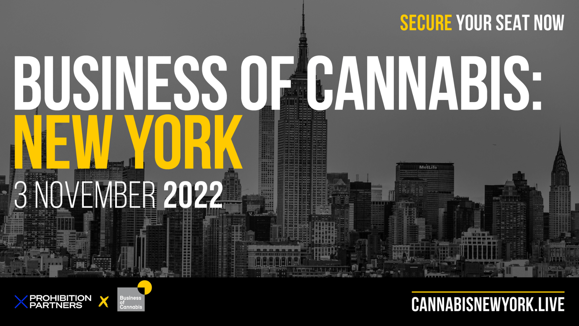 Business of Cannabis: New York organized by Prohibition Partners