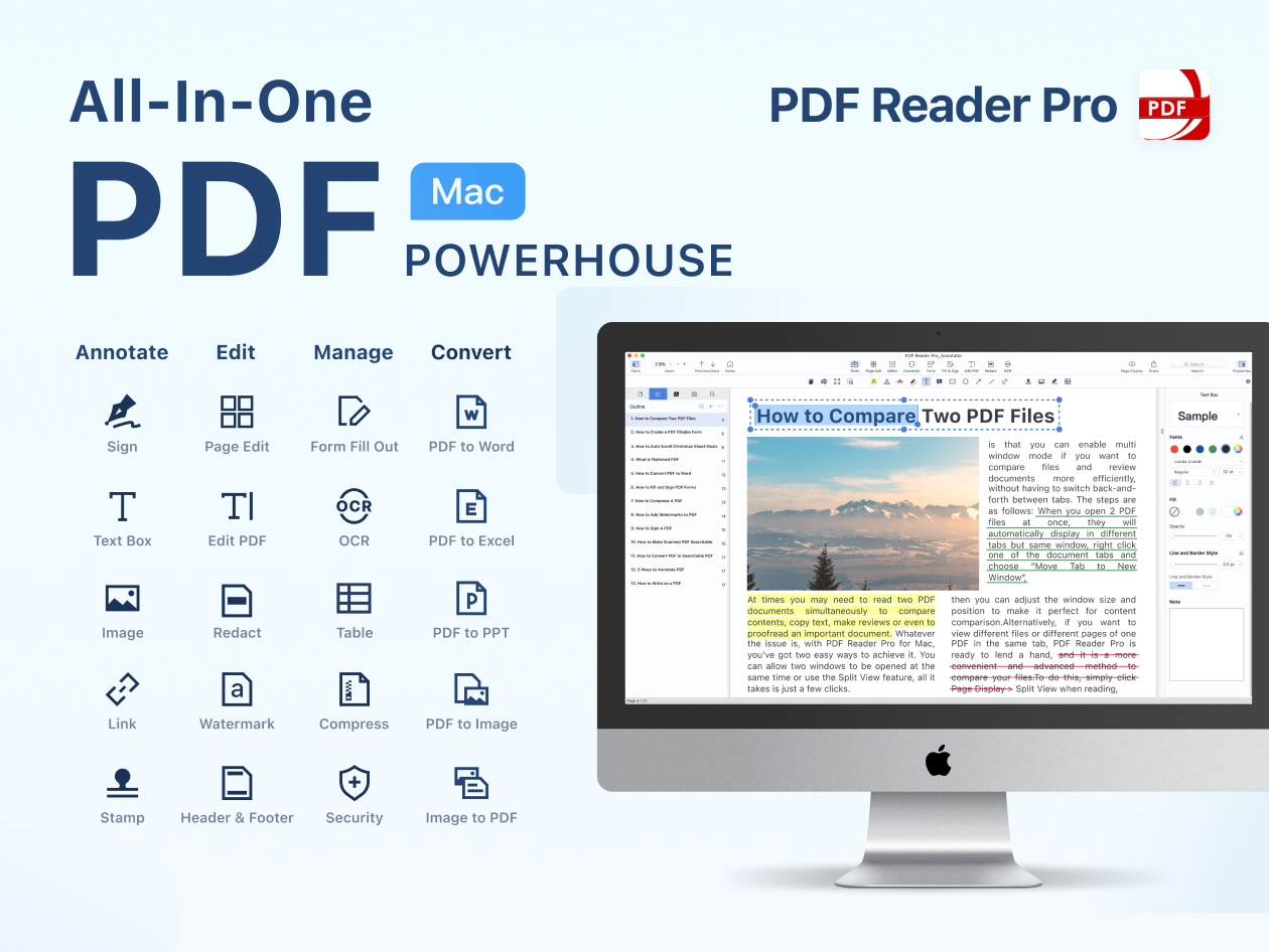 PDF Reader Pro organized by PDF Technologies