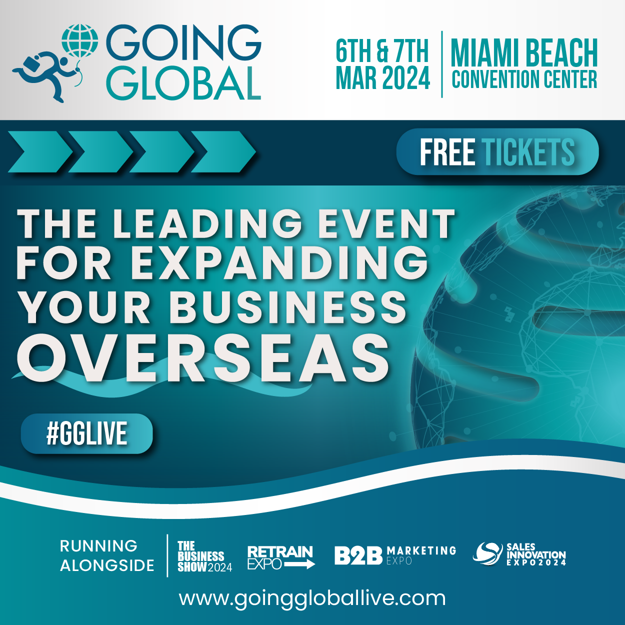 Going Global Live - Miami 2024 organized by Business Show Media