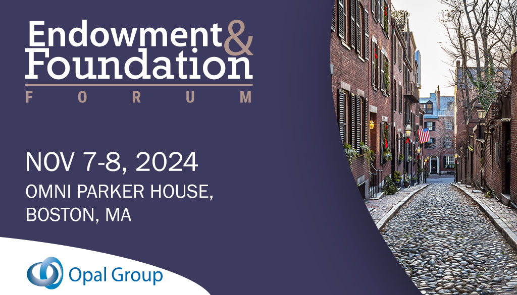 Endowment & Foundation Forum organized by Opal Group