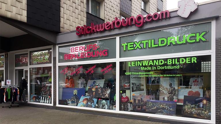 Article about Stickwerbung: Stickerei Carasi Dortmund Best Clothing Store in Germany