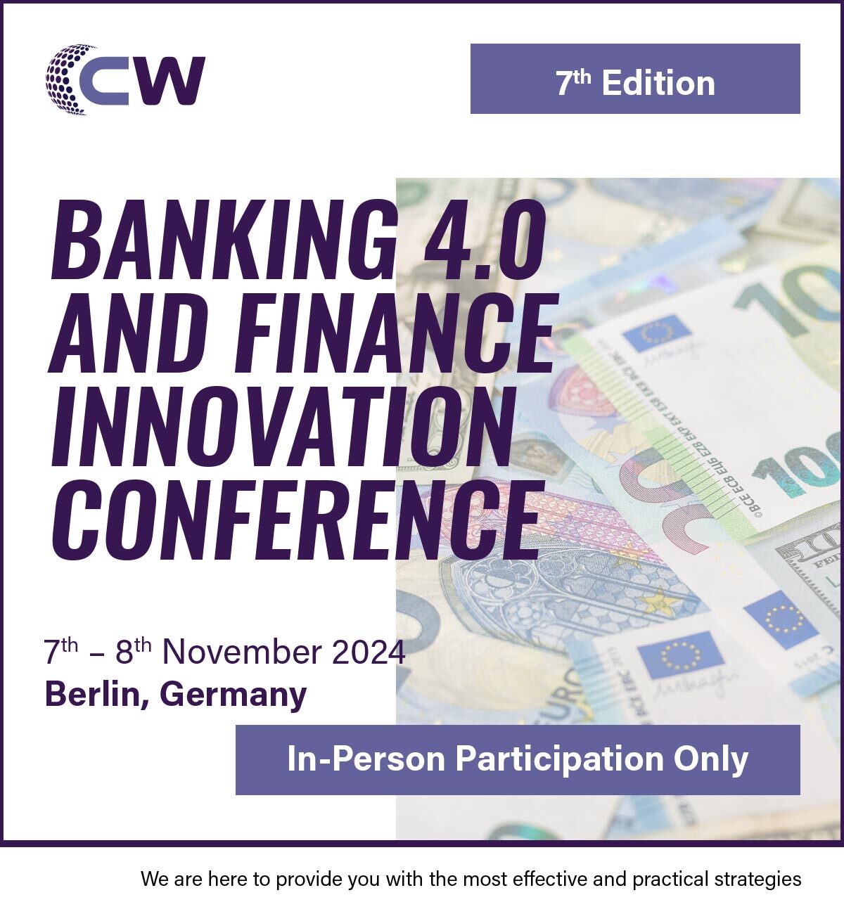 BANKING 4.0 AND BANKING INNOVATION CONFERENCE organized by Conferenzia World