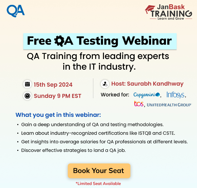 Mastering Quality Assurance: A Free Webinar organized by jax jone