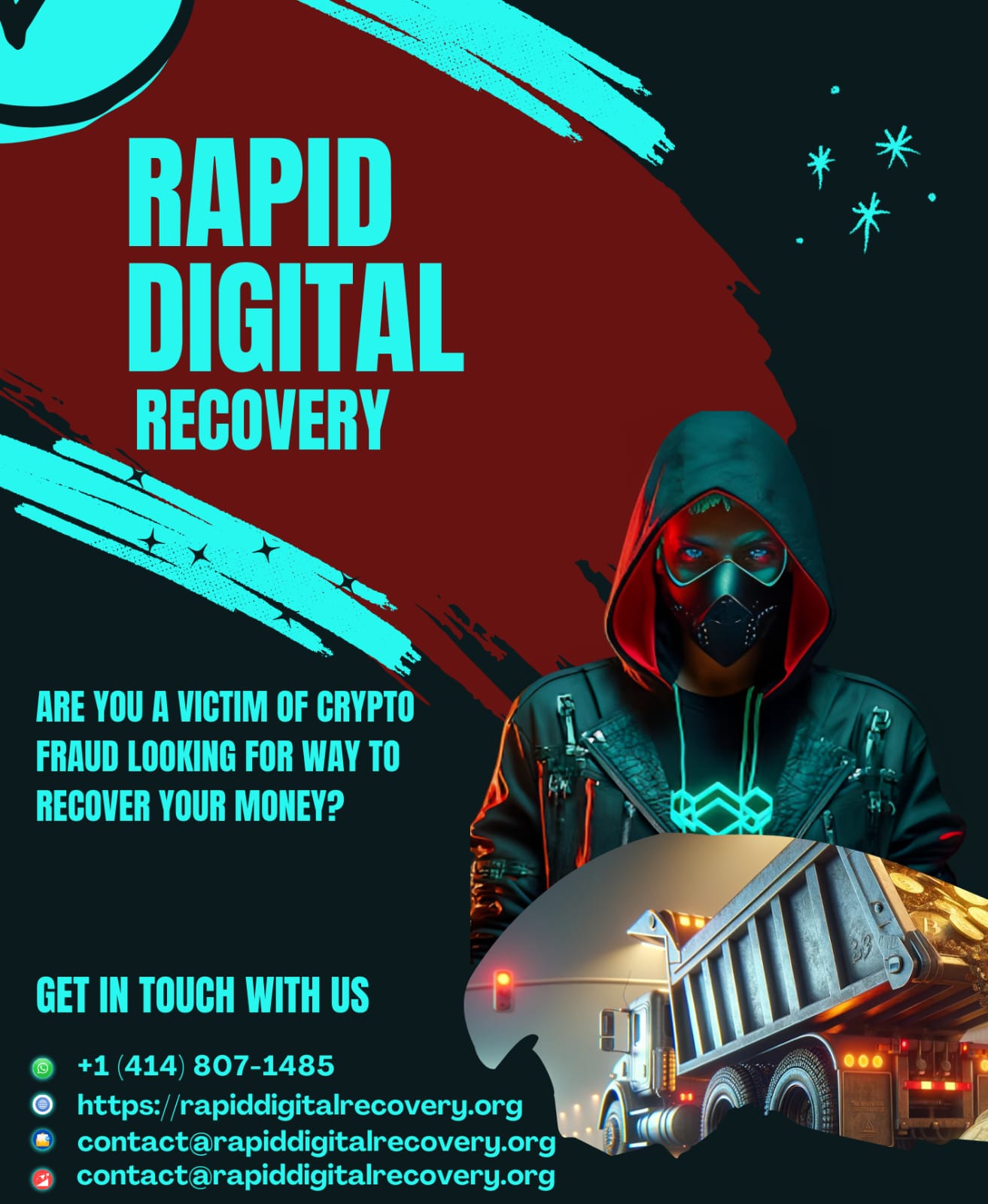 LOST OR STOLEN BITCOIN CAN BE RECOVERED - VISIT RAPID DIGITAL RECOVERY FOR HELP organized by Chen moon